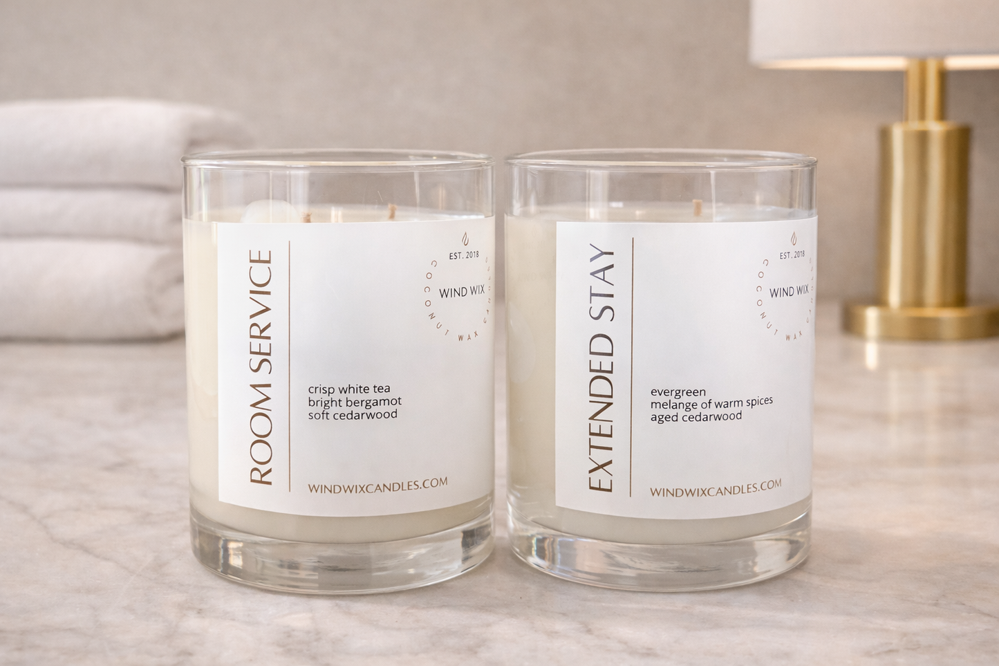 Hotel Inspired Candles